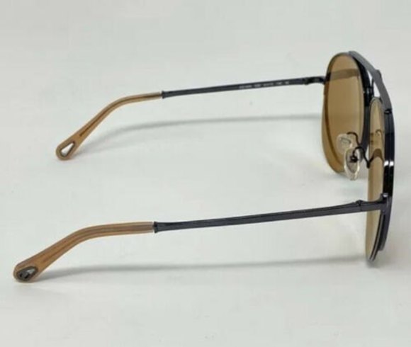 Chloe Romie 61mm Aviator Sunglasses Dark main image 6